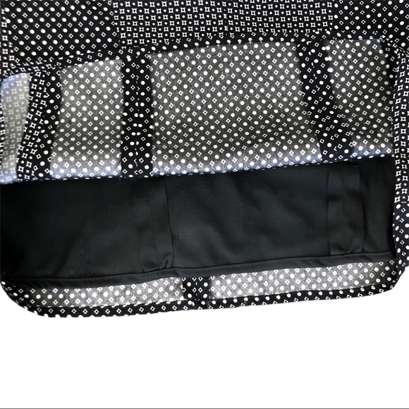 Rag & Bone Sleeveless Silk White Dotted Tank Top - Picture 7 of 8